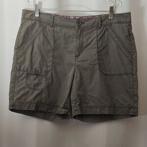 Izod Olive Women's Cargo Shorts